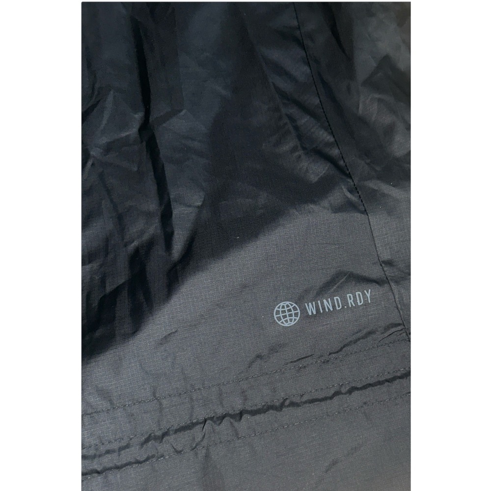 NWT ADIDAS Women's Aeroready‎ Black &White Windbreaker Running Jacket Size Large - Picture 8 of 10